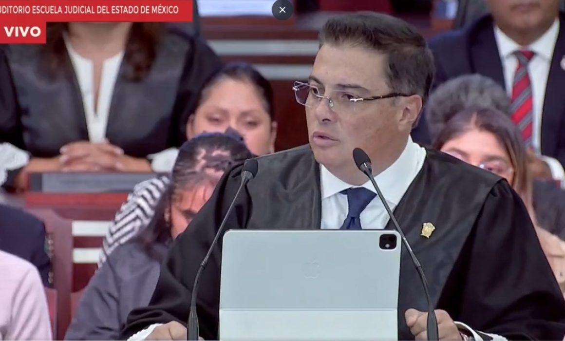 Rinde Fernando Díaz Juárez último informe de resultados del PJEdomex