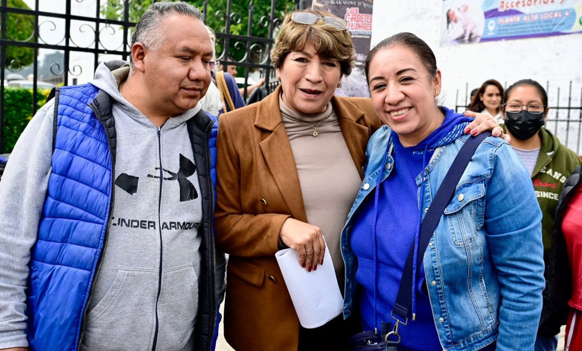 Se respira bienestar social en Edomex con Morena y Delfina Gómez