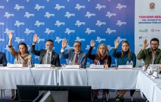 Se reúnen alcaldes del Valle de Toluca en consejo de seguridad regional
