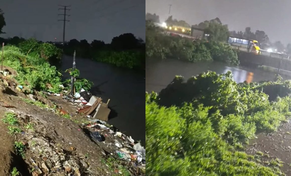 Señalan riesgo por alto nivel del Canal de La Compañía en Chimalhuacán