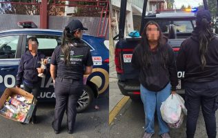 Siguen las detenciones por tirar basura en Toluca