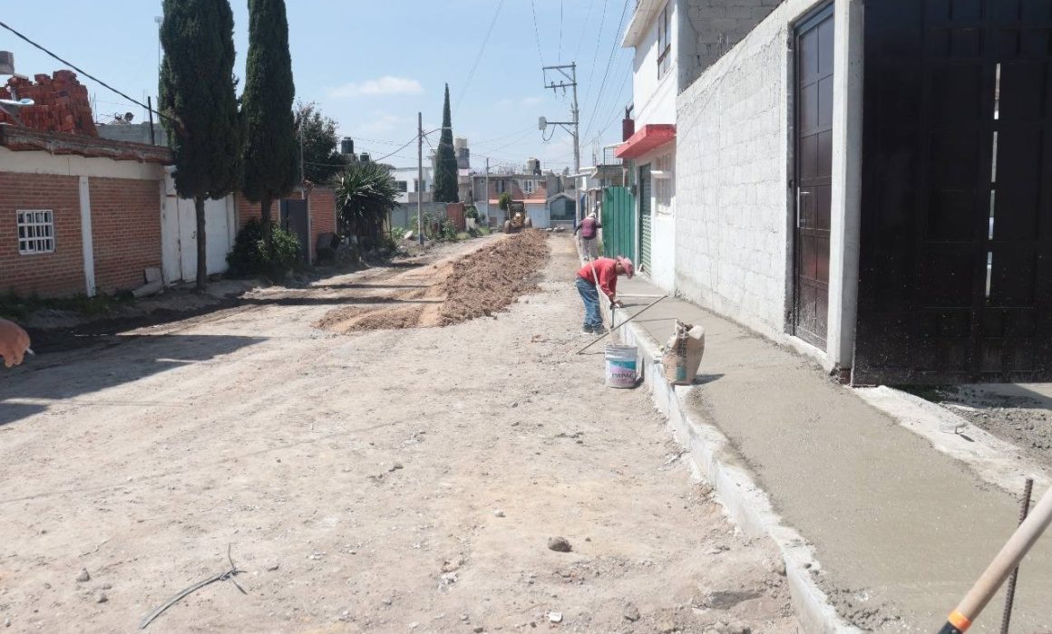 Teoloyucan avanza con obras y servicios en beneficio de la comunidad
