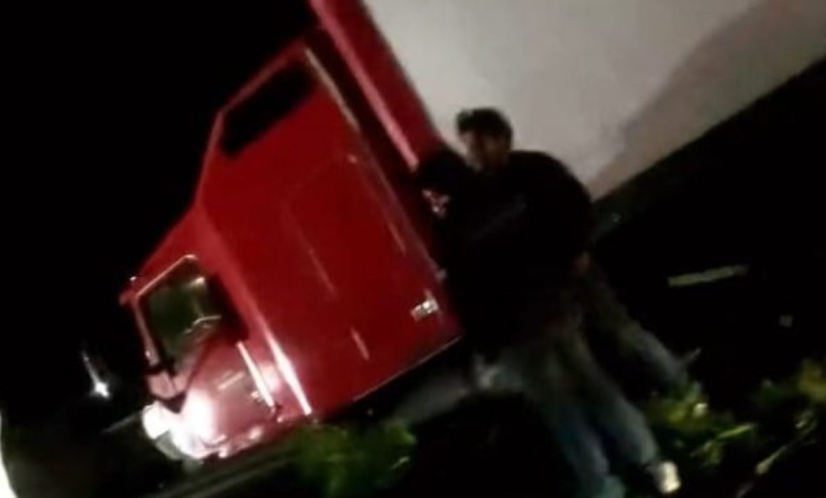 Volcadura en la México-Toluca