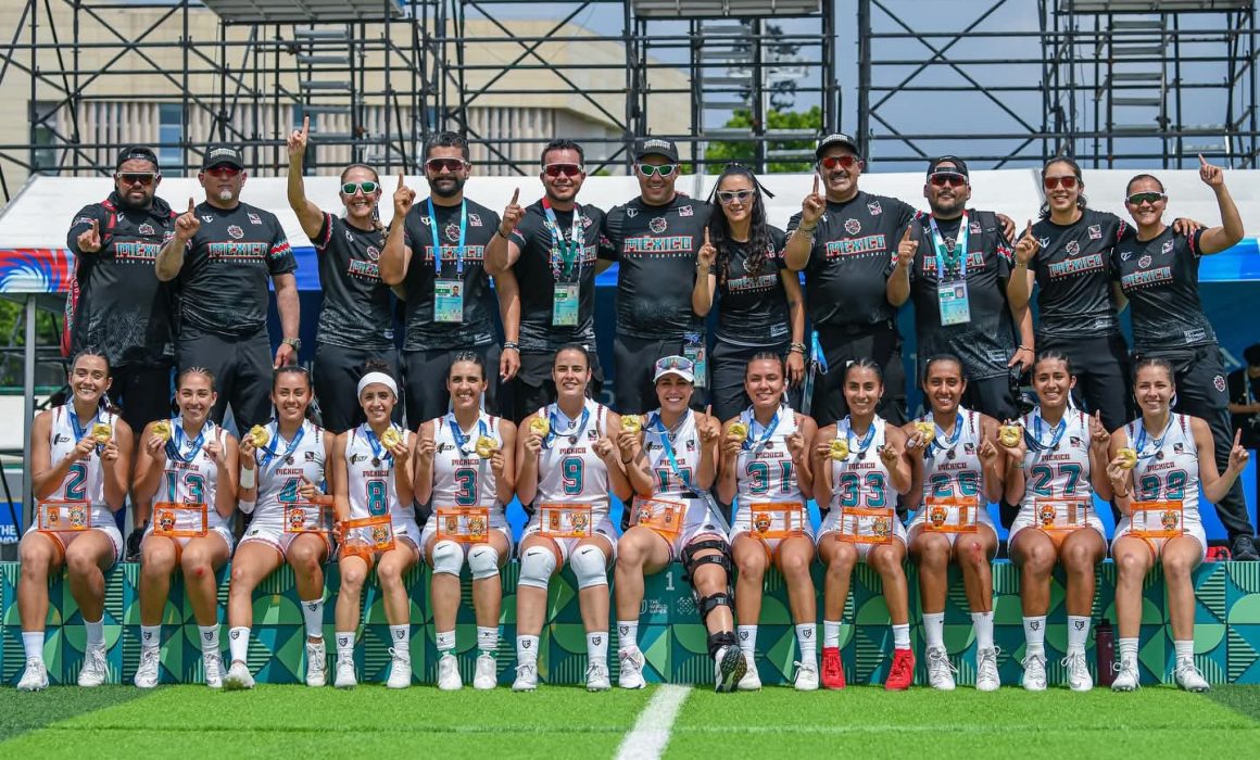 Conquista Selección Femenil en Flag bicampeonato de World Games