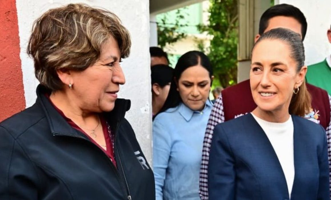 Agilizan ayuda en Neza gobernadora Delfina Gómez y presidenta Claudia Sheinbaum