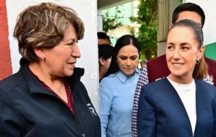 Agilizan ayuda en Neza gobernadora Delfina Gómez y presidenta Claudia Sheinbaum