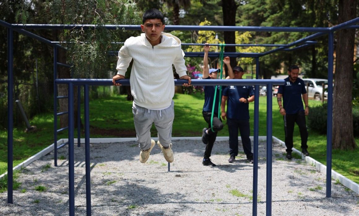 Amplía Huixquilucan espacios recreativos con nuevas áreas de juegos