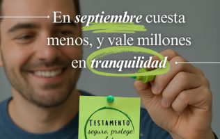 Aprovecha el mes del testamento y no pelees por los terrenos del abuelo.