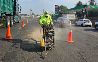 Arranca mantenimiento en carreteras federales del Estado de México