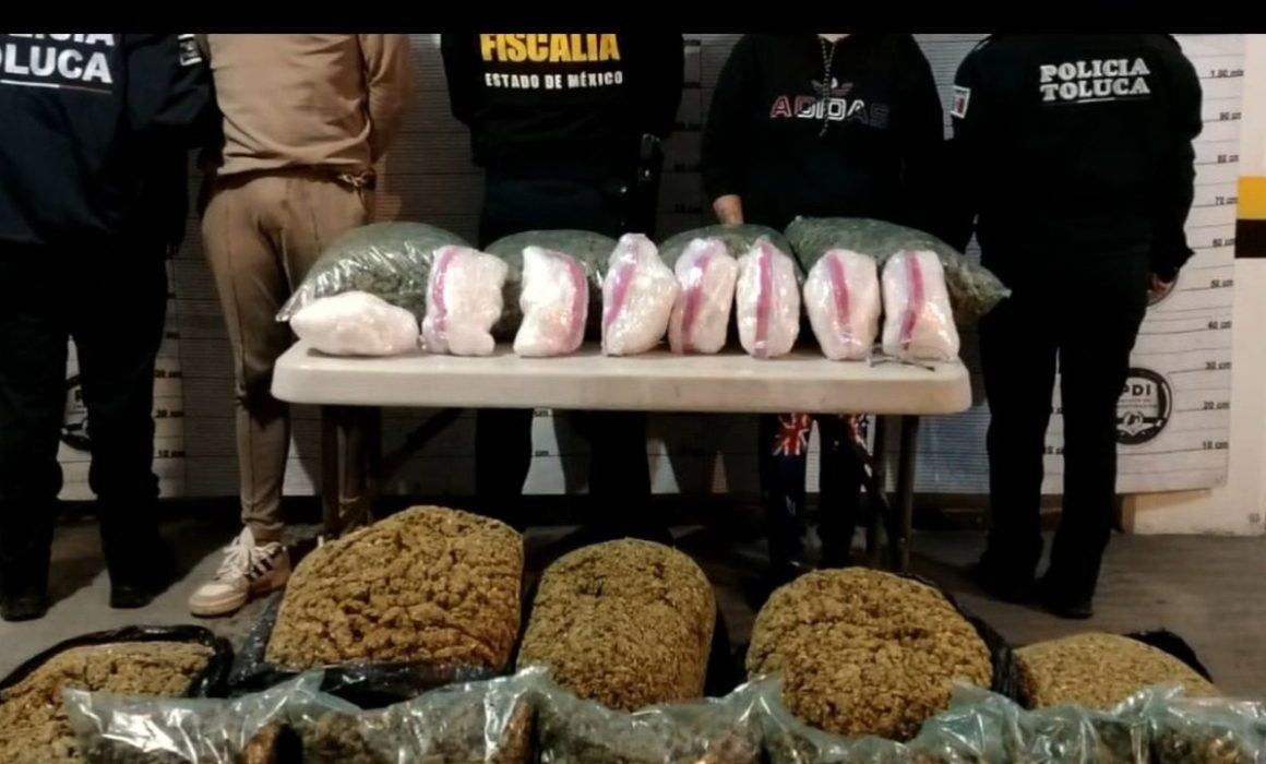 Asestan golpe al narco en Toluca; incautan 210 kilos de droga ...