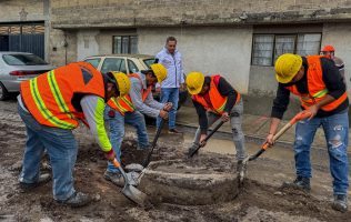 Se pone guapa Toluca con pavimentación en calle Bicentenario de Huichochitlán