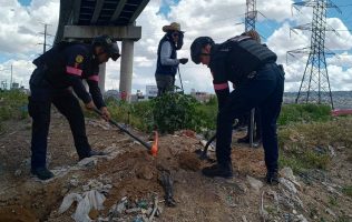 Buscan autoridades a desaparecidos en el bordo de Xochiaca
