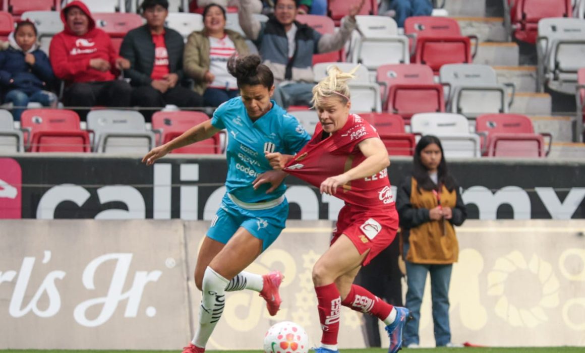 Cae Toluca Femenil con Rayadas en casa; marcador quedó 1-0