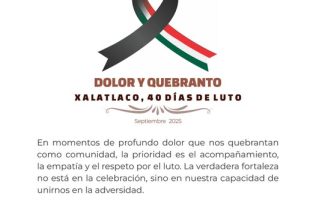Cancela Xalatlaco festejos patrios tras masacre ocurrida en tianguis