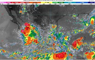 Causaría depresión tropical 95 fuertes lluvias en el sur del Edomex