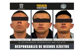 Dan sentencia de 20 años a 3 por robo con violencia en Ecatepec