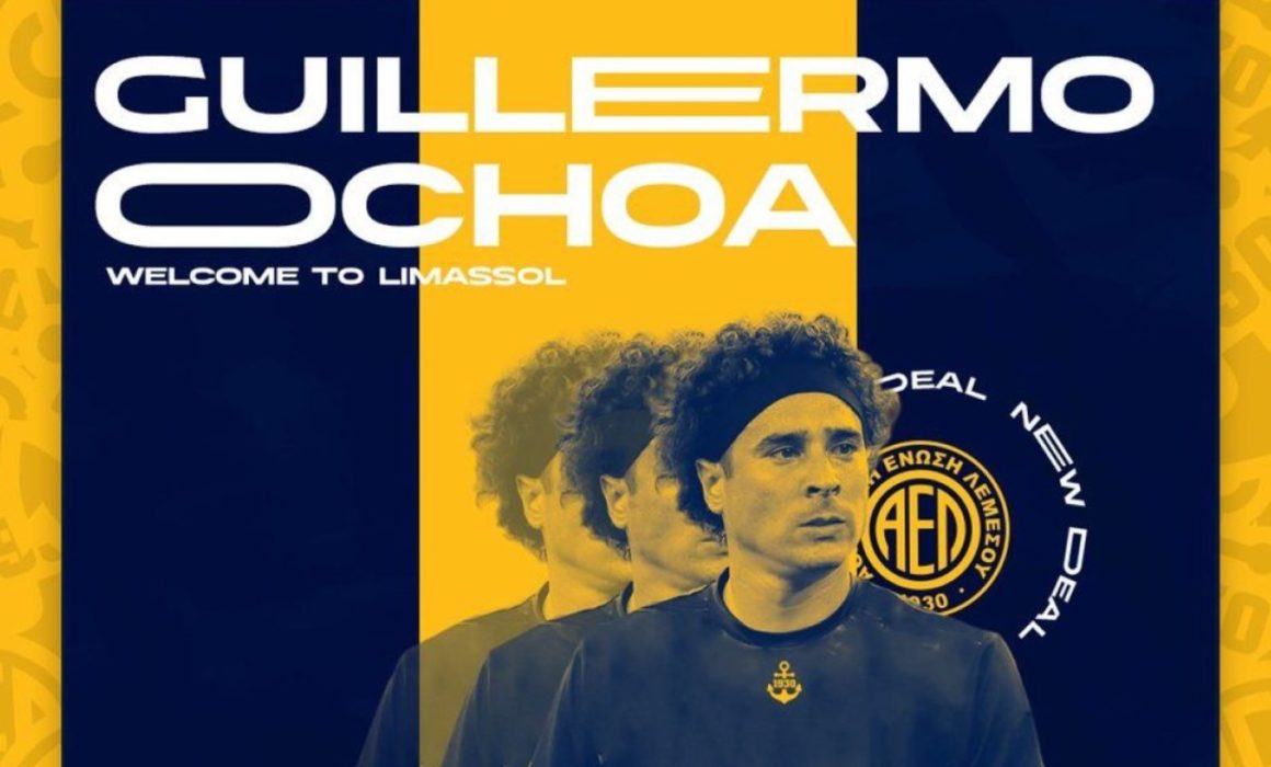 Defenderá Guillermo Ochoa la cabaña del AEL Limassol FC