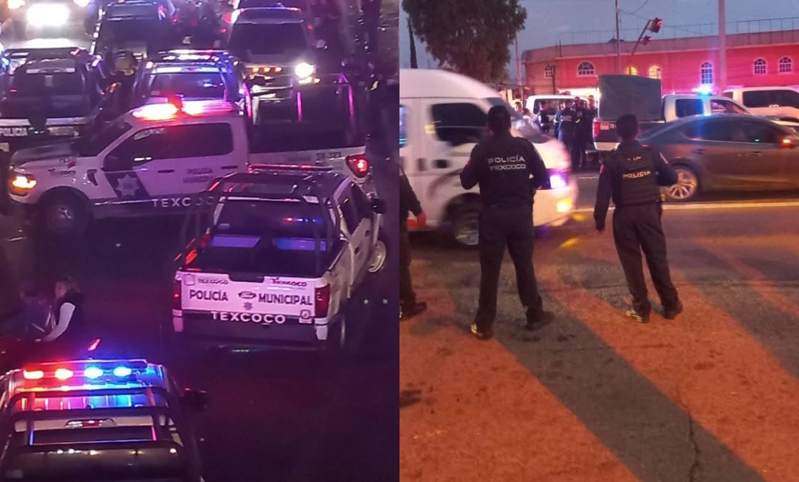 Deja balacera en Texcoco a 2 detenidos; uno menor de edad