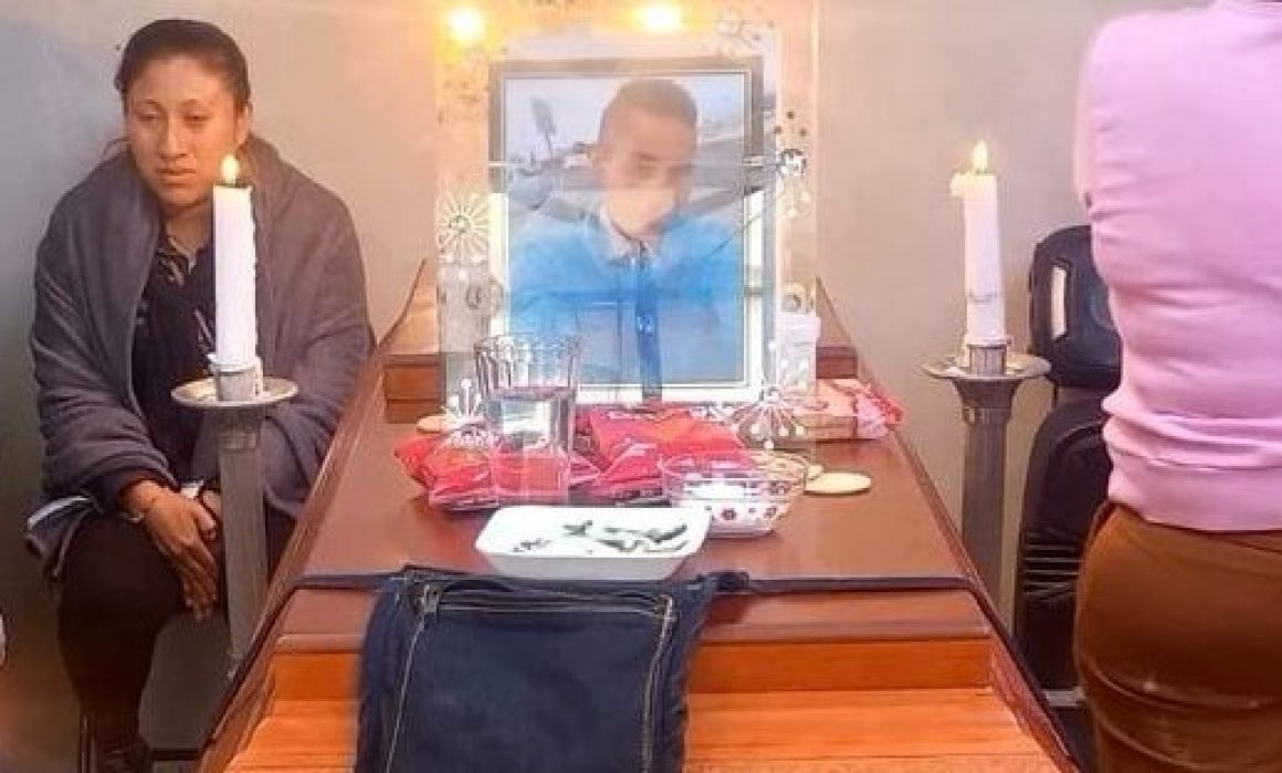 Despiden a Omar Alejandro Escorza, víctima de volcadura de pipa