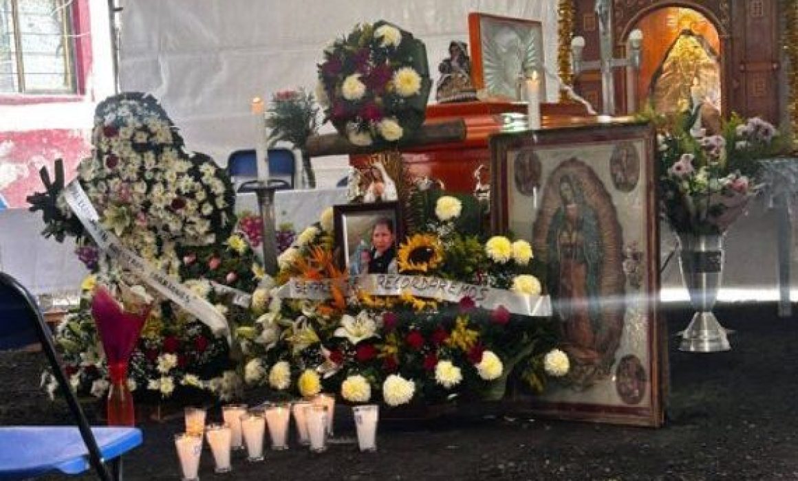 Despiden en La Paz a abuelita Alicia, heroína de la explosión en Iztapalapa
