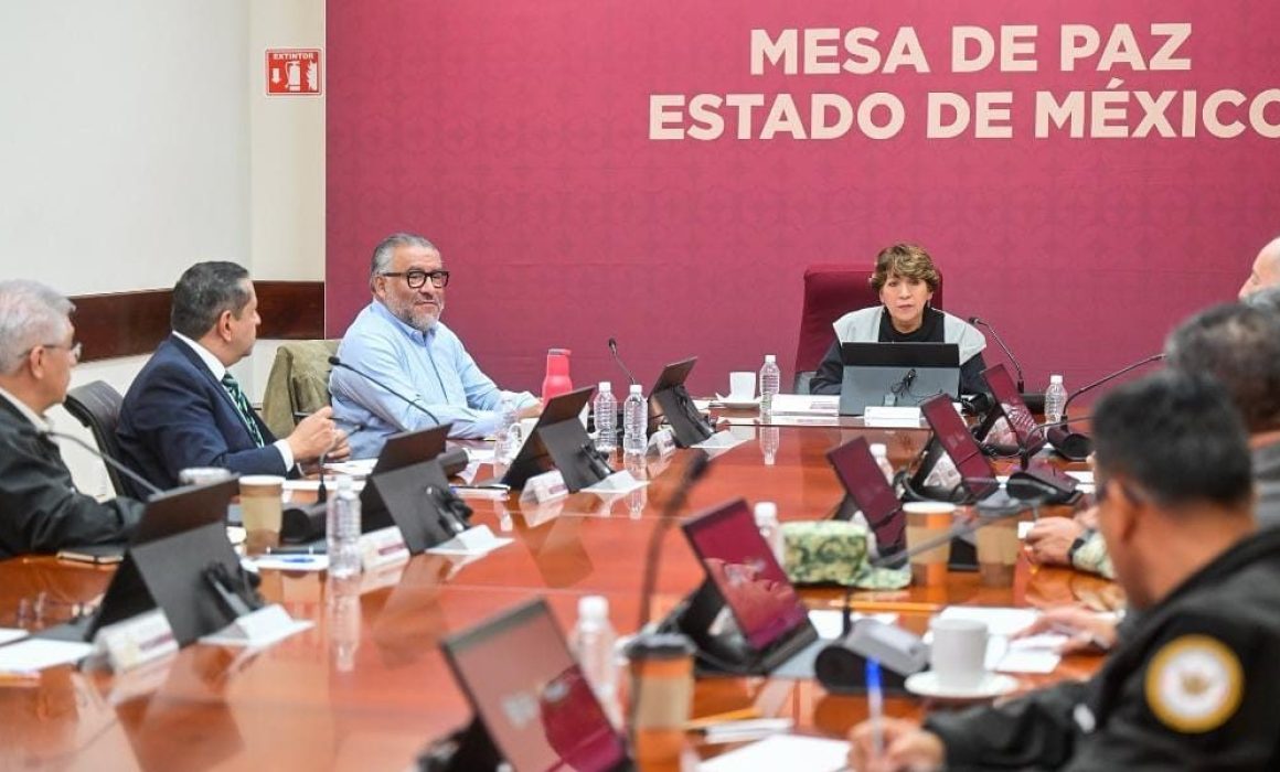 Destaca disminución histórica y refuerza seguridad en el Edomex