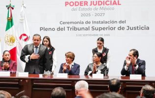 Encabeza Delfina Gómez Ceremonia de Instalación del Pleno del TSJEM