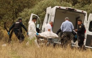 Encuentran cuerpo entre milpas en Temoaya