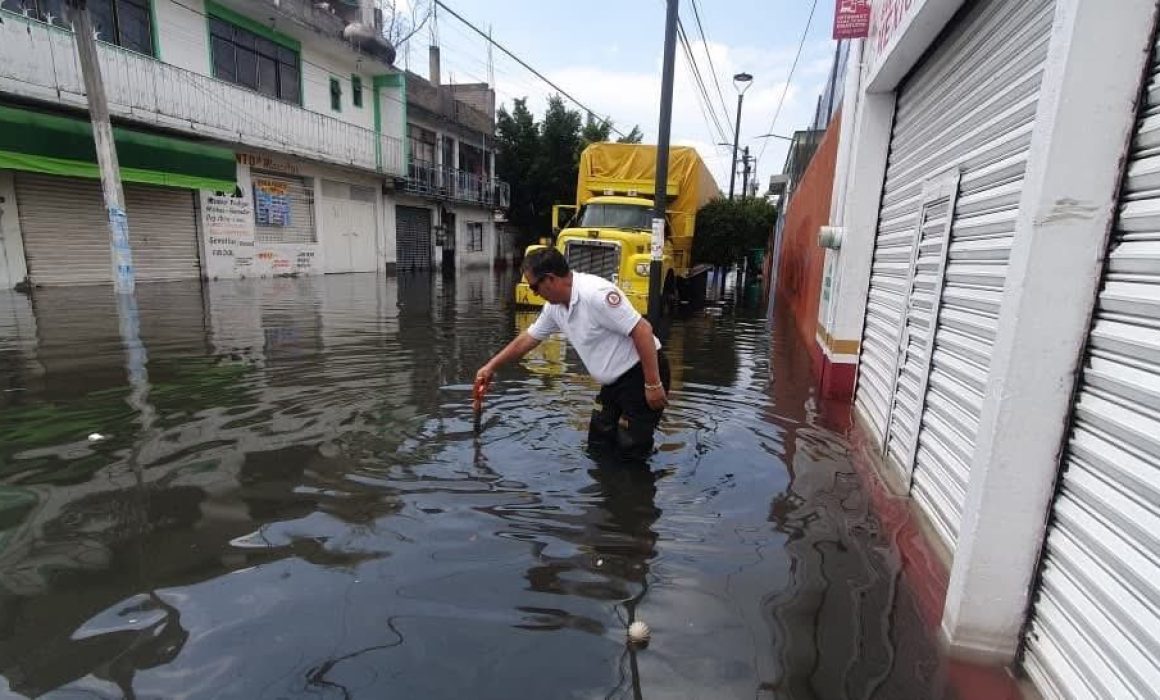 Evidencian lluvias deficiencias del gobierno en Nezahualcóyotl