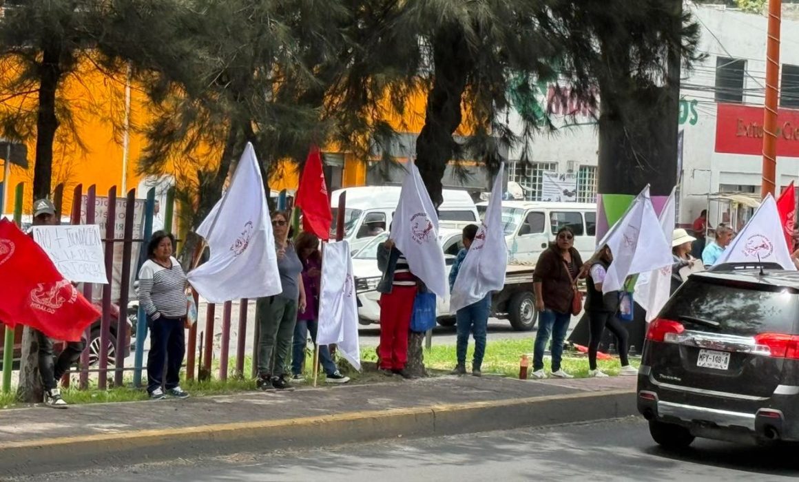 Exigen audiencia con gobernadora vecinos de La Paz y Chicoloapan