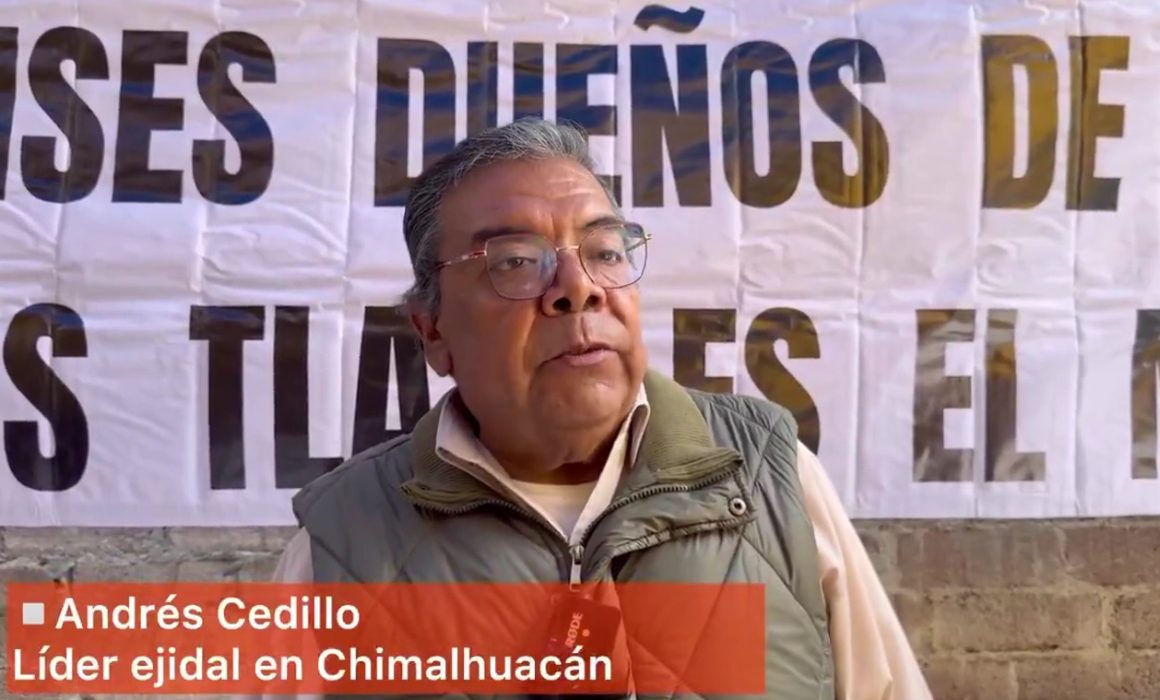 Exponen ejidatarios de Chimalhuacán despojo en el Lago Texcoco