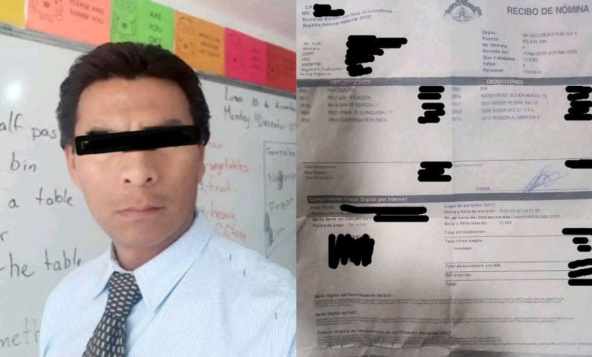 Filtra exfuncionario de Valle de Chalco nóminas de policías en redes