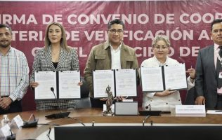 Formaliza Edomex convenios de verificación administrativa con municipios