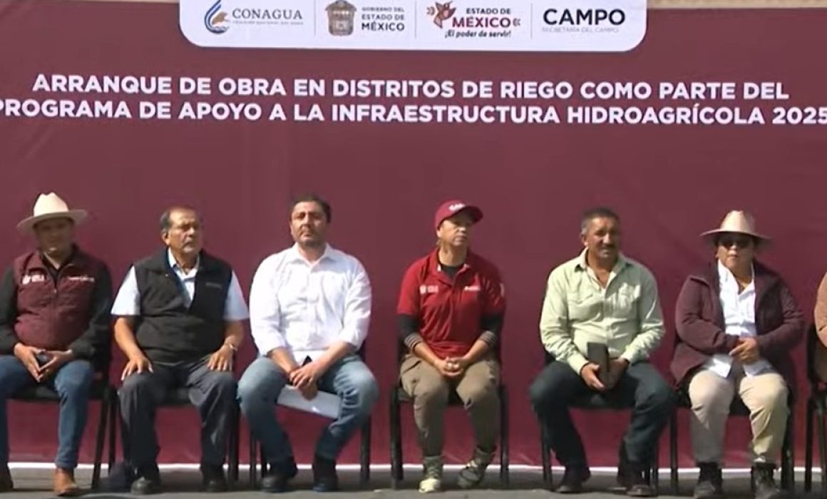 Fortalece GEM el campo con Infraestructura Hidroagrícola en Huapango