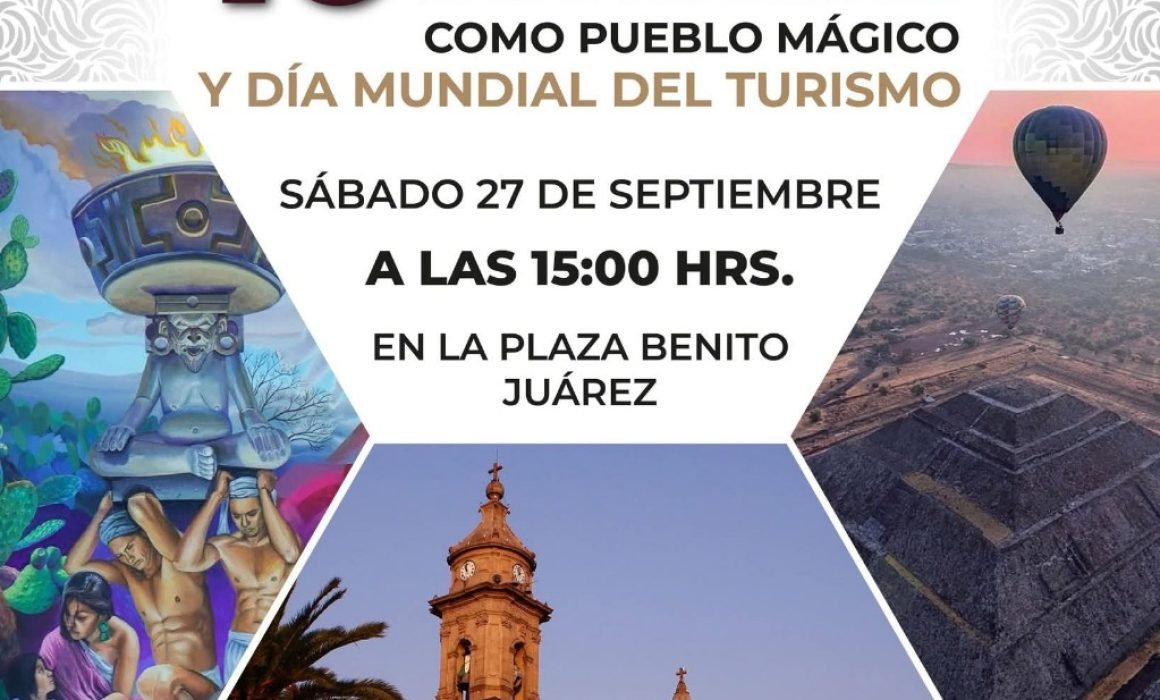Fortalecen el turismo en el 10° aniversario de San Martín como Pueblo Mágico