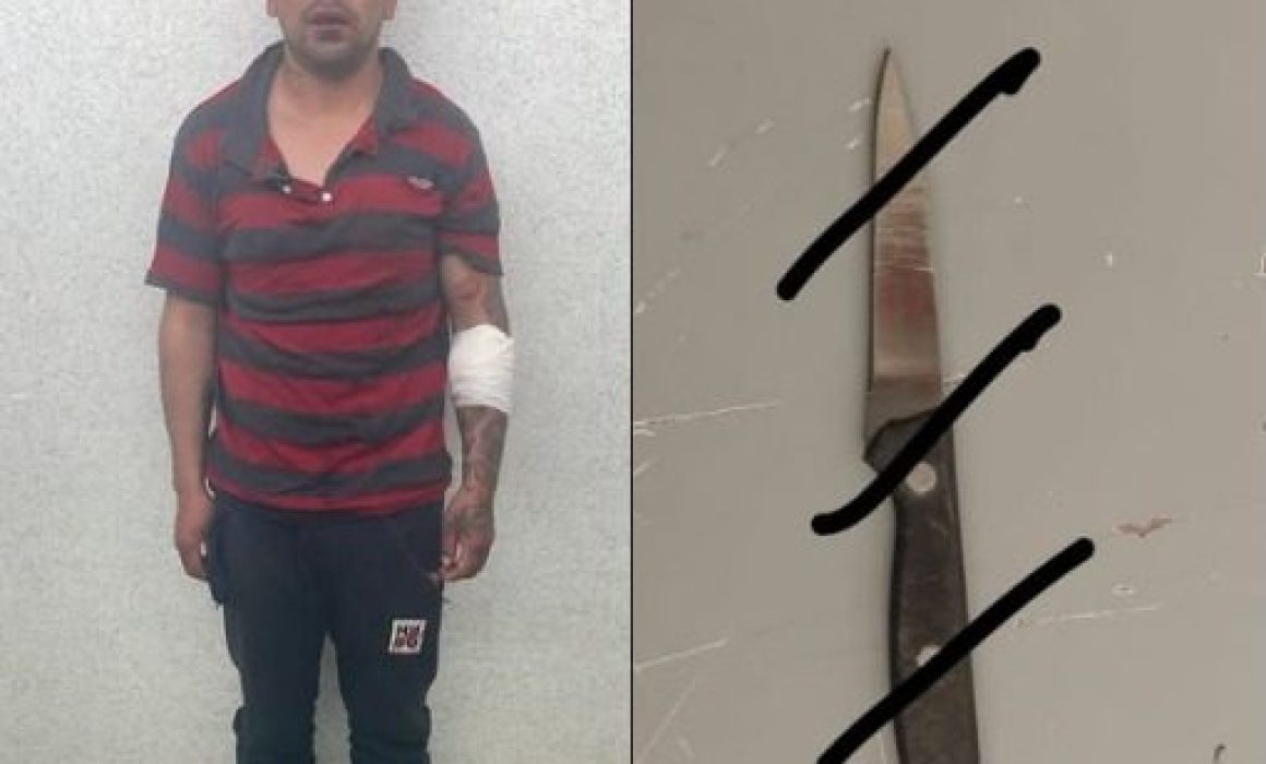 Frustran asalto en Tezoyuca: el delincuente usó arma blanca