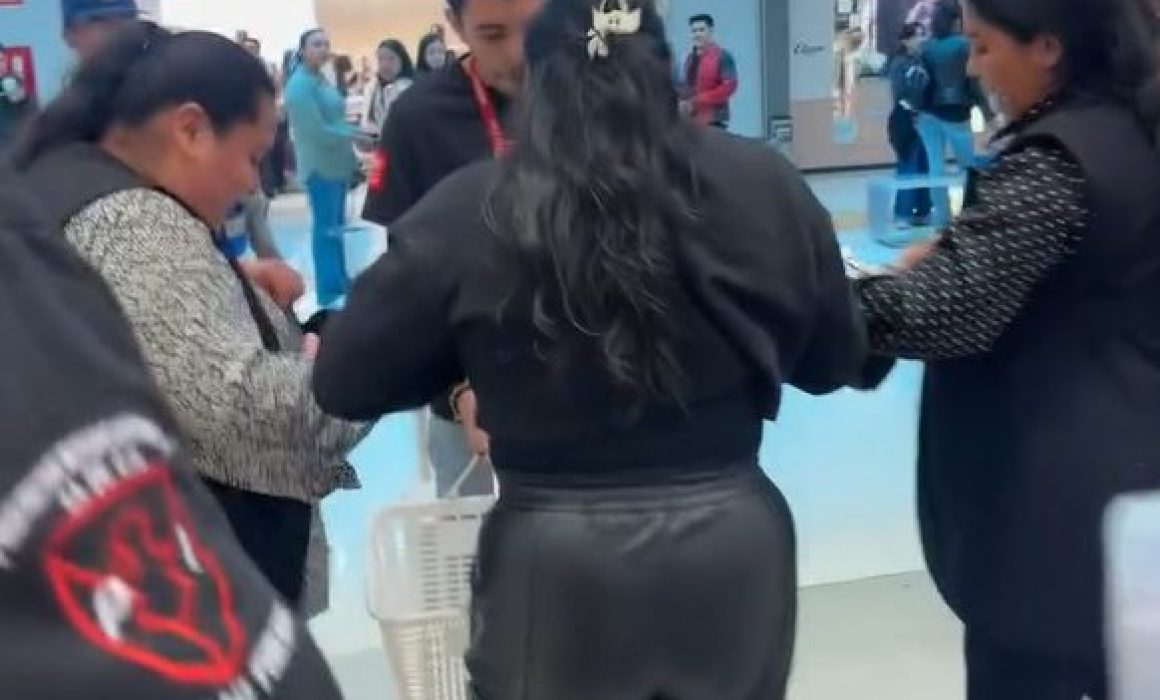 Graban a farderas en plaza de Toluca; no fueron detenidas