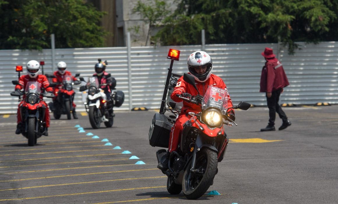 Impulsa Cruz Roja en Huixquilucan curso de manejo responsable para motociclistas