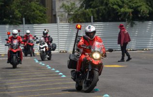 Impulsa Cruz Roja en Huixquilucan curso de manejo responsable para motociclistas