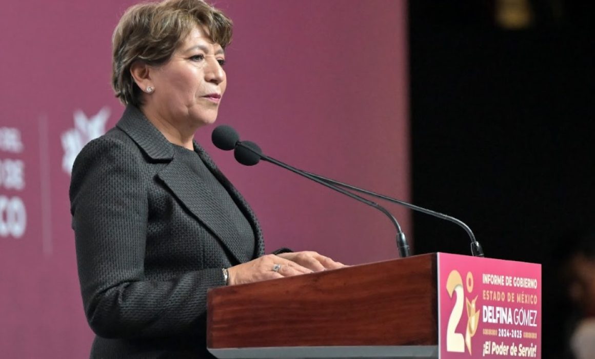 Impulsa Delfina Gómez políticas integrales para mujeres en el Edomex Teclea / para elegir un bloque