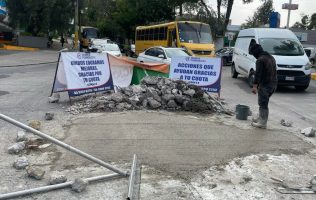 Impulsan vecinos de Tecamachalco mejoras en vialidades