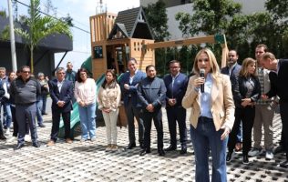 Inaugura Huixquilucan parque recreativo en colonia El Olivo