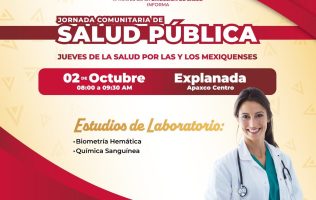 Llegan a Apaxco servicios médicos gratuitos con Jornada de Salud