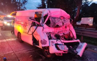 Mueren 2 en accidente a metros de la caseta de Tepotzotlán
