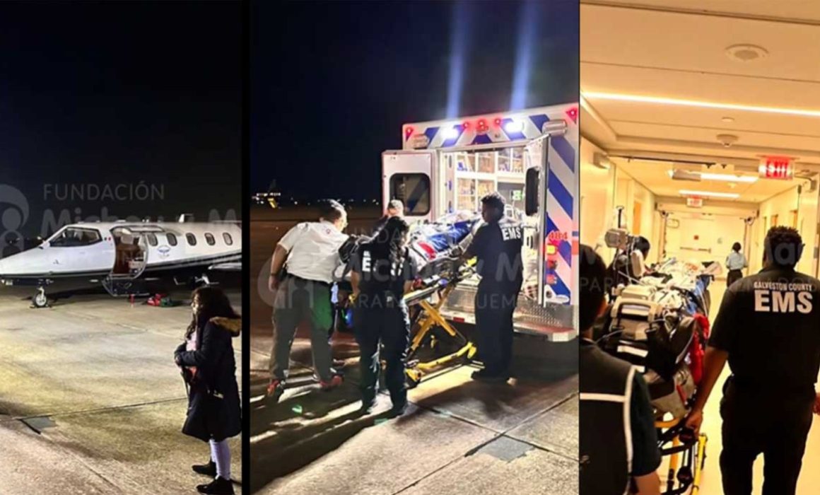 Nieta de Alicia Matías, intervenida en hospital Shriners para niños