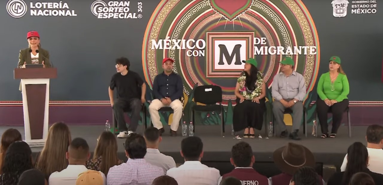 Presentan en Edomex Sorteo México con M de Migrante