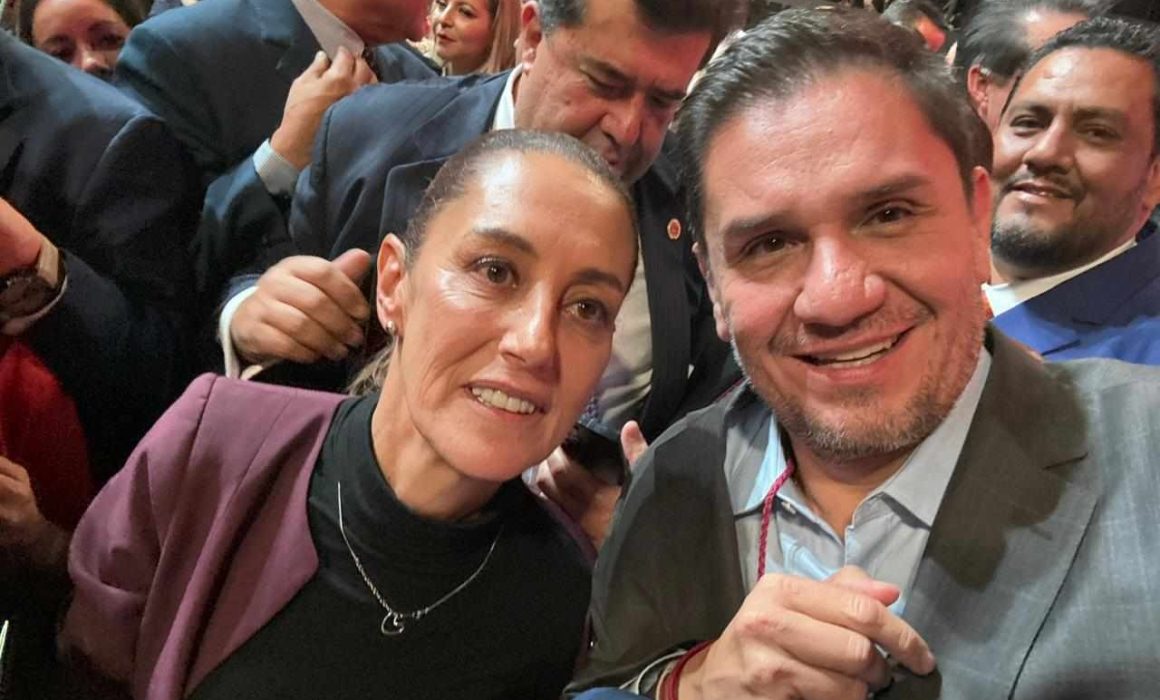 Reconoce Luis Montaño labor de Sheinbaum en Edomex