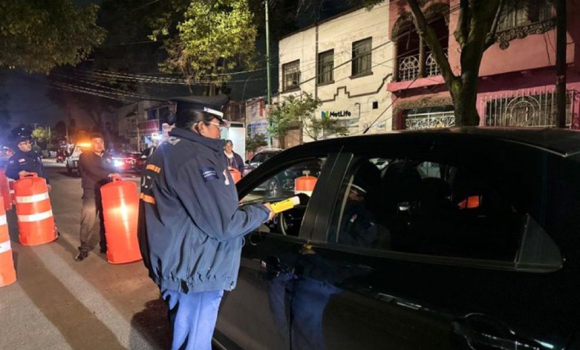 Refuerzan con Conduce sin Alcohol seguridad vial en Toluca con 48 detenidos