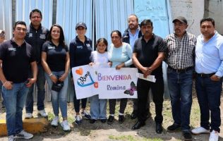 Reparten en Huixquilucan materiales para mejorar viviendas