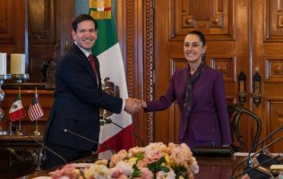 Reunión entre Claudia Sheinbaum y Marco Rubio