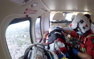 Salvan vida de seis niños en Edomex con el Grupo Relámpagos